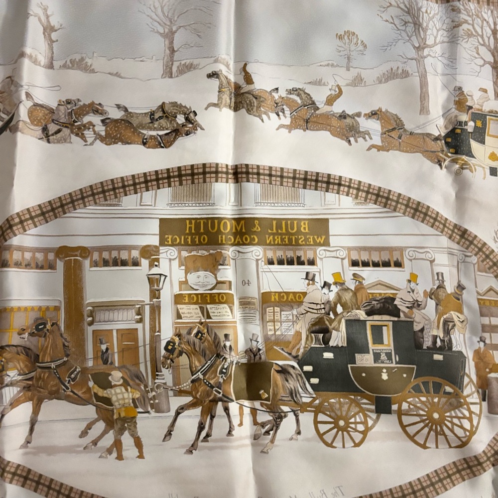 Hermes Authentic Silk Scarf - Picture 6 of 16